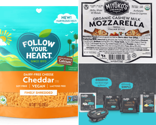 Amazing Vegan Cheese 🧀 cover photo collage