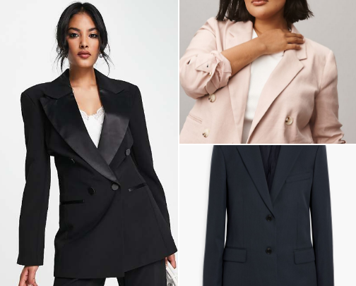 Sustainable Luxe Tailoring for Work. cover photo collage