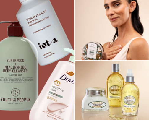 Body care Essentials🧴 cover photo collage