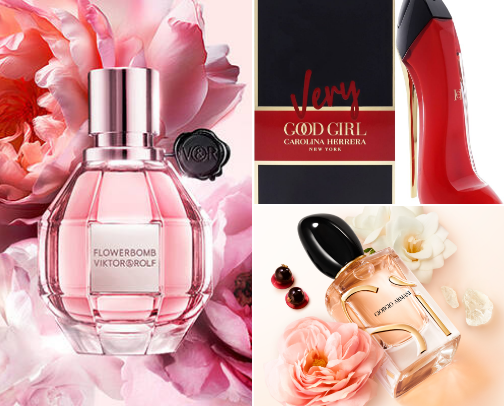 Favorite Perfumes cover photo collage