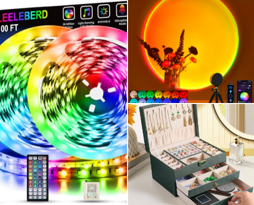 Dorm/room/house items I recommend cover photo collage