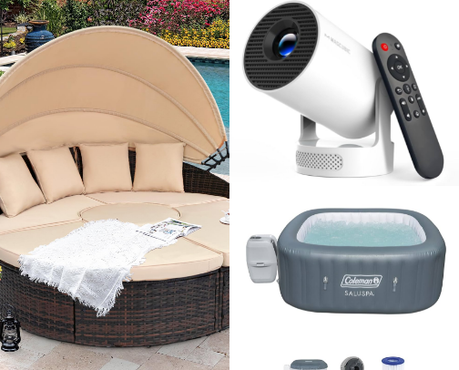 The backyard of my dreams cover photo collage