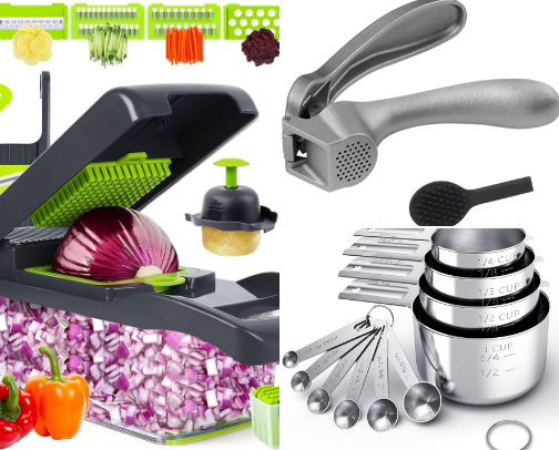 10 Amazon Kitchen Gadgets That Save Time Every Day cover photo collage