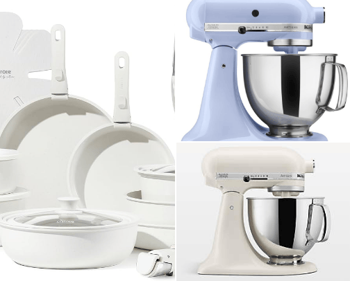 Kitchen! Serving! Oh my... favorite products. cover photo collage