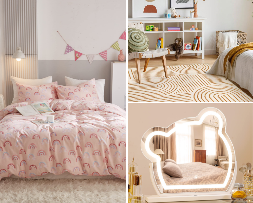 Aesthetic Kids Bedroom & Nursery Finds | Amazon Home cover photo collage
