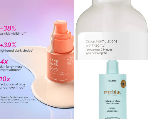 Skin & Hair Care cover photo collage