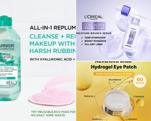 What I am reaching for now… affordable BEAUTY/SKINCARE favs cover photo collage