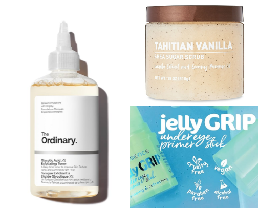 What I am reaching for now… affordable BEAUTY/SKINCARE favs cover photo collage