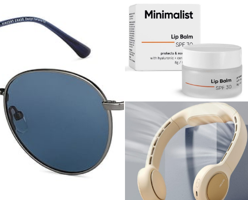 The Ultimate Summer Survival Kit: 10 Must-Have Travel Essentials cover photo collage