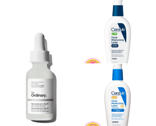 best skincare products for clear and glowy skin!☀️ cover photo collage