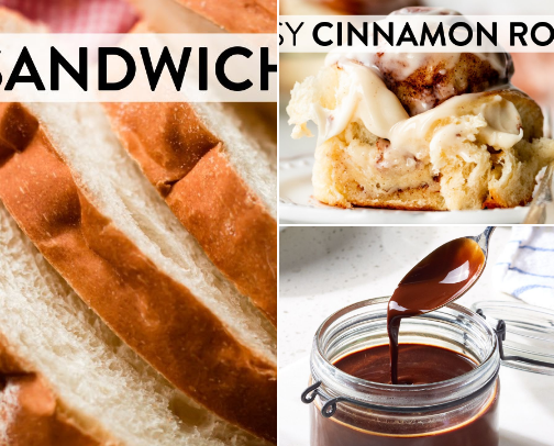 My favorite easy recipes cover photo collage