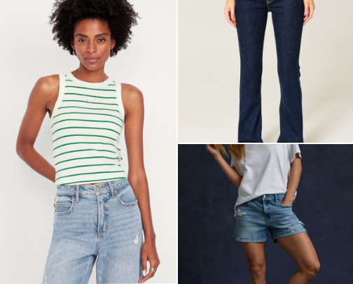 What I’m wearing in the summer cover photo collage