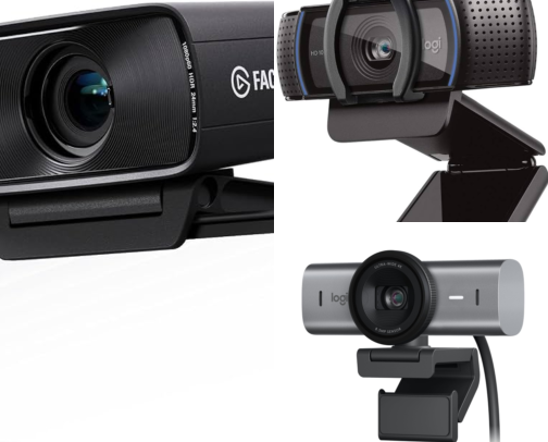 Webcams & Streaming Gear: 18 Bestsellers for Sharper Video Calls 🎥 cover photo collage
