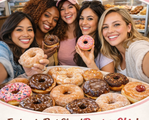 Girls Day on The Ohio Donut Trail cover photo collage