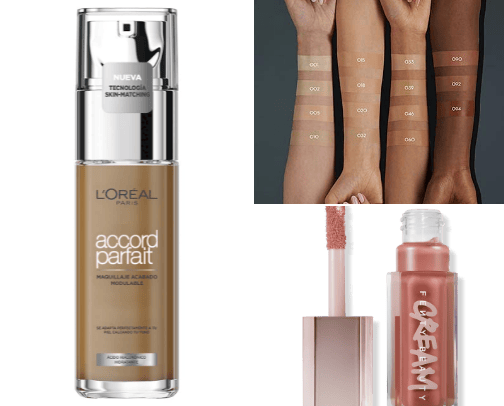 makeup essentials cover photo collage