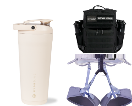 Gym Accessories cover photo collage