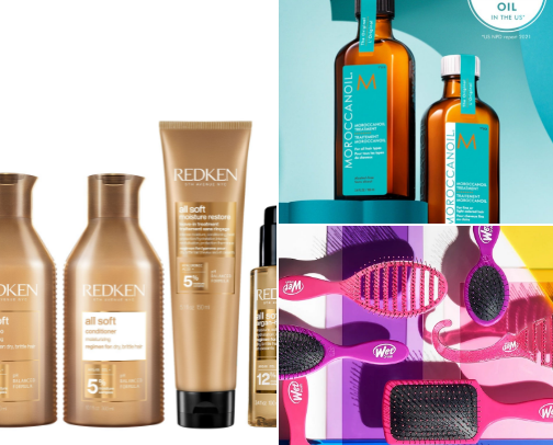 Curly,  frizzy hair mom.. my favorite products cover photo collage