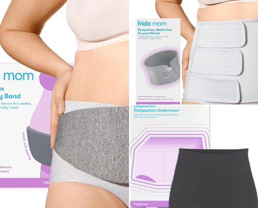 What I couldn’t have lived without PP - from normal delivery and post csection cover photo collage