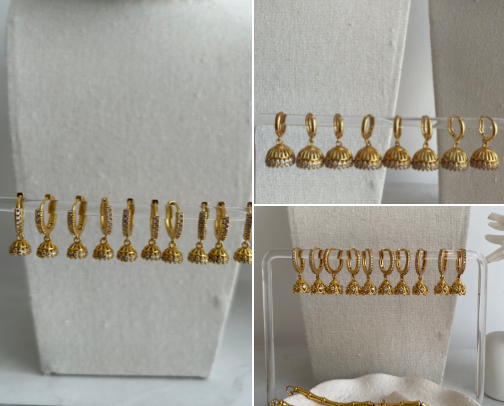 brown girl jewellery cover photo collage