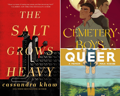 Books by Trans Authors or with Trans Rep! cover photo collage