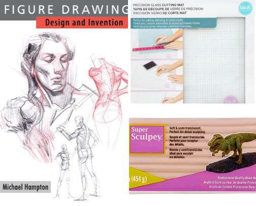 The Best Arts Supplies (by a broke art girly) cover photo collage
