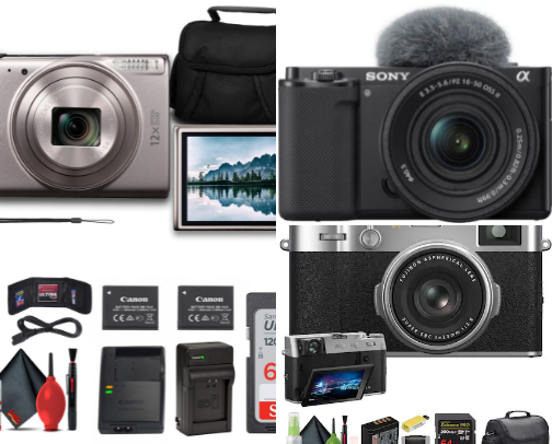 Hands Down to these Digital Cameras cover photo collage