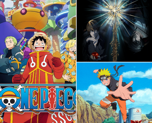All time favorite anime cover photo collage