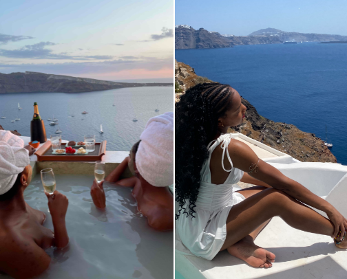 A Girls Trip Guide to Greece: 8 Days in Athens, Santorini, and Mykonos 🇬🇷 cover photo collage