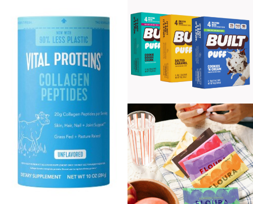 Things I consume every day as someone on a GLP-1 cover photo collage