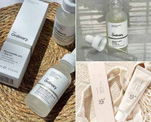Skin care ritual for sensitive and acne-prone skin cover photo collage