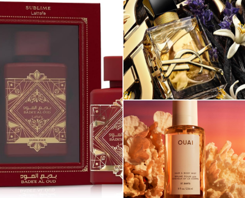 What’s actually in my vanity: perfume addition 🧸🍒 cover photo collage