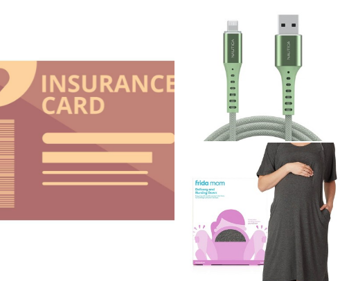 Hospital Bag for Mom cover photo collage