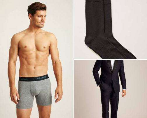 “Men’s Fashion” cover photo collage