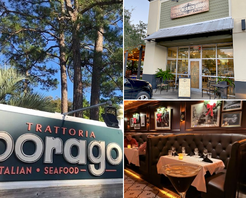 Best Restaurants on 30A cover photo collage