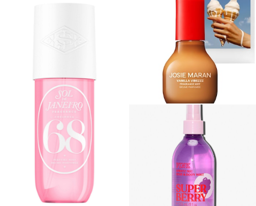 Perfume & Body Spray cover photo collage