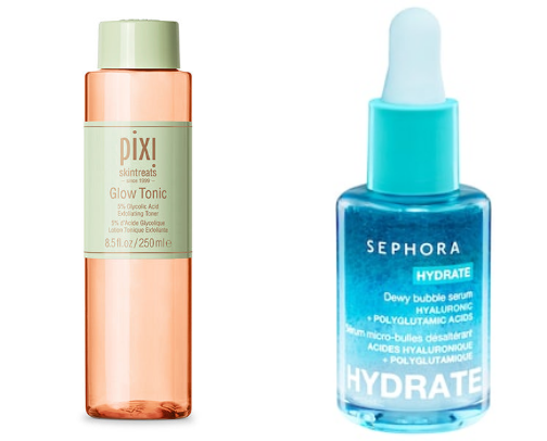 Skin care list cover photo collage