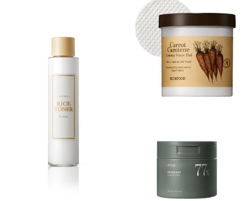 Toner recommendations cover photo collage