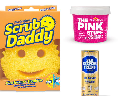 Household products cover photo collage