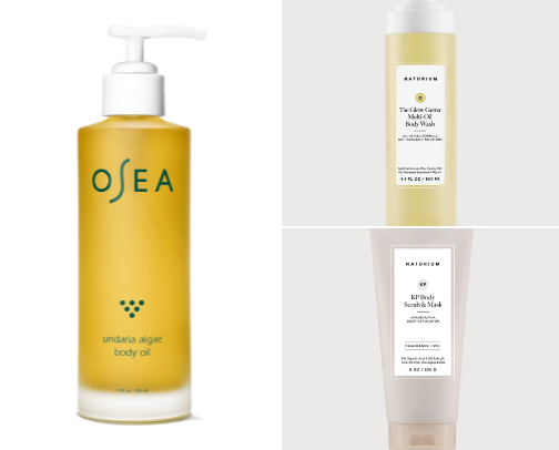 My fav body care recs for glowing skin✨ cover photo collage