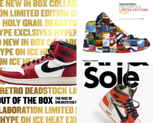 Books Every Sneakerhead Should Own cover photo collage