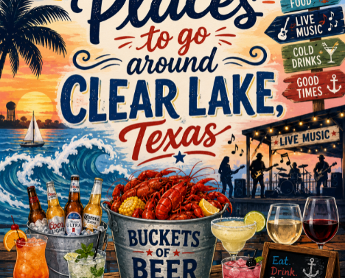 Things to do in the Clear Lake, Texas area cover photo collage