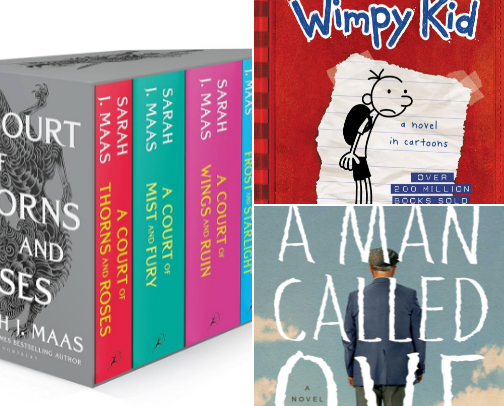 Book recommendations cover photo collage