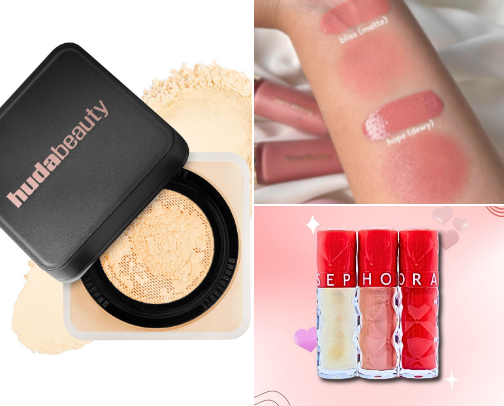 What you’ll find in my makeup bag 😚😚 cover photo collage