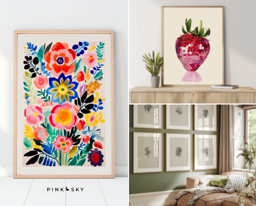 Attainable Artwork for your home or workplace cover photo collage