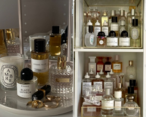 • perfumes and mist ✨ cover photo collage