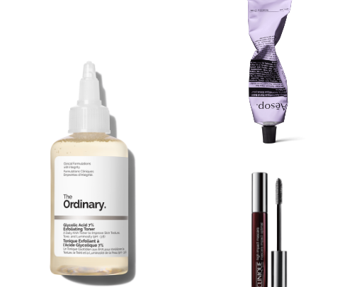 beauty recs from a low-effort girlie cover photo collage