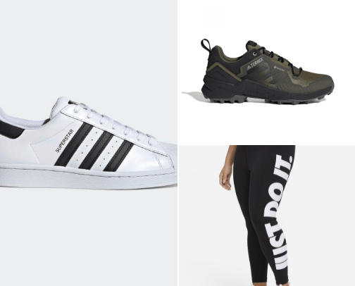 Best shoes companies cover photo collage