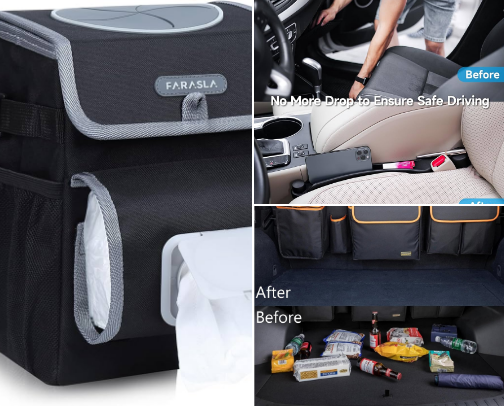 🚗 Car Essentials That Keep Me Organized cover photo collage