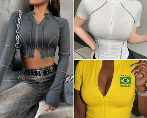 Cozy Fleece Zip Up Top for Women🤩 cover photo collage