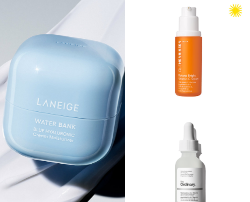 Skincare must haves as a 35 year old mom cover photo collage